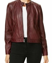 Rebecca Taylor perforated leather jacket size XS - $679.72 CAD