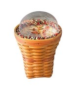 10&quot; TALL Longaberger 1998 Snapdragon Basket, Liner, Protector Fresh Flow... - $457.13 MXN