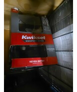 Kwikset Singapore Keyed Entry Door Lever Lock  Matte Black 97402-912 NEW - €29,74 EUR