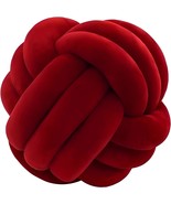 Knot Ball Pillows Round Throw Pillow Cushion Home Decoration Soft Plush ... - £37.07 GBP