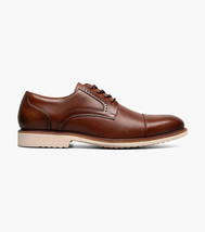 Stacy Adams Wesbridge Cap Toe Oxford Shoes Leather Chacolate 25713-202 image 7