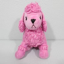 Ganz Pink Sparkle Poodle 7 in Plush Puppy Dog Vintage Stuffed Animal Toy H11789 - £7.49 GBP