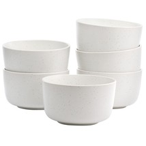 Studio 3B Mio 6 Piece 5.5 Inch Round Stoneware Bowl Set in Sea Salt - $49.54