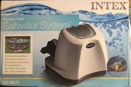 Intex 26670 Krystal Clear Saltwater System Pool Chlorinator 15000Gal 56800L 220v - £319.97 GBP