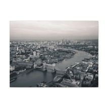 London Black And White Skyline Canvas Artwork Breathtaking Stunning Cityscape f - £70.98 GBP+
