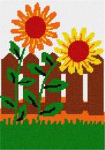 Pepita Needlepoint Canvas: Sunflowers, 7&quot; x 10&quot; - £39.96 GBP+