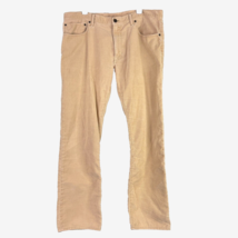 GAP 1969 Straight Leg Lt Brown Beige Retro Corduroy Jeans size 38 x 32 M... - $38.49