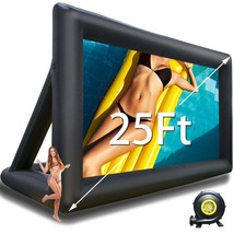 Inflatable Movie Screen With Stand For Outside-Support Rear Projection-S... - $592.99