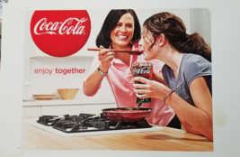 Coca-Cola® Enjoy Together Stove Top Mother Daughter Pre Release Advertising Art - £15.14 GBP
