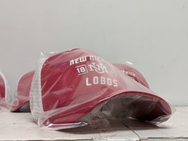 New Mexico University Hat Lobos Mesh Snapback Cap Breathable Red/White - $18.81