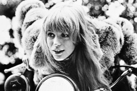 The Girl on a Motorcycle Marianne Faithfull on bike 11x17 Mini Poster - £13.51 GBP