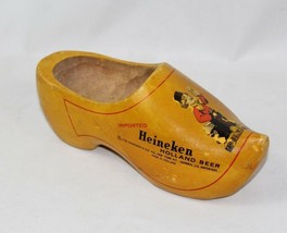 Vintage Imported Heineken Holland Beer Dutch Wooden Shoe - Unique Advertising - £9.89 GBP