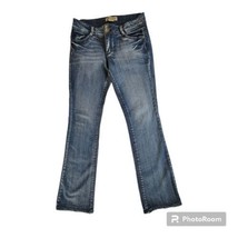 Democracy Women 6 Revolution Boot Denim Blue Jeans 30 X 32 Cotton Spandex Pants  - £15.52 GBP