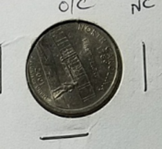 Us 2001 P North Carolina State Quarter Error Coin Off Center - £43.95 GBP