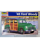 Revell Monogram ‘48 Ford Woody Wagon Kit 85-2540 Model Car Vehicle NEW - $24.30