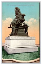 Donahue Monument San Francisco CA California UNP DB Postcard Z9 - £1.54 GBP