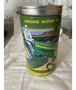John Deere Genuine Motor Oil Metal Tractor Can Tin Coin Bank 7 3/4&quot; T  4... - €9,55 EUR