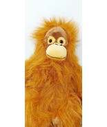 Orangutan Plush Fiesta 10&quot; Plushie Stuffed Animal Ape Orange Brown Furry... - $12.06