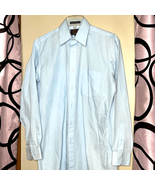 Vintage Montgomery Ward, high count, broadcloth, long sleeve button-down... - $11.76