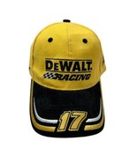 NASCAR Matt Kenseth DeWalt #17 Hat Cap Yellow Checkered Flag Roush Racing - $449.32 MXN