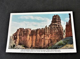 The Cathedral, Bruce Canyon National Park Utah-Unposted 1900s Postcard. - £9.07 GBP