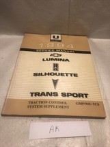 1994 Lumina Silouette Transport OEM Service Repair Manual Supplement Tra... - $4.95