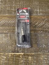 RadioShack 1/8 mono jack to 1/4 stereo plug headphone adapter 2740363 - $11.76