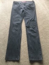 Arizona Jeans Co Mens Skinny Straight Mens 32 x 32 Black Faded Jeans Stretch - £7.74 GBP