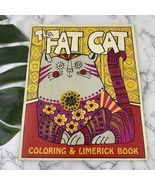 The Fat Cat Coloring Limerick Book Vintage 1967 Paperback Blank Troubado... - $926.53 MXN
