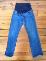 Liz Lange for Target Maternity Straight Leg Medium Wash Womens Jeans Pan... - $24.99