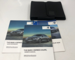 2016 BMW 4 Series Coupe Owners Manual Set with Case H01B56055 - £34.90 GBP