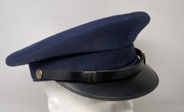 Vintage Vietnam US Air Force Service Dress Hat Cap Wool Type I Bancroft 7 3/8 - $39.59
