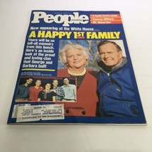 People Magazine: Jan 30 1989 - A Happy 1st Family Appearing at White House - £8.96 GBP
