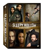 Sleepy Hollow The Complete Series Seasons 1-4 DVD 18-Disc Boxset New - £27.20 GBP