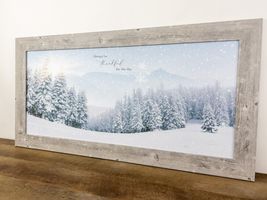 Winter Day Framed Print -Always Be Thankful For the Day - 40 inch image 3
