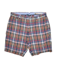 Polo Ralph Lauren Shorts Mens 36 India Madras Multicolor Plaid Cotton Be... - $25.01
