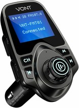Bluetooth FM Transmitter for Car [2022 Upgrade] Bluetooth Car Adapter Kit - £13.48 GBP
