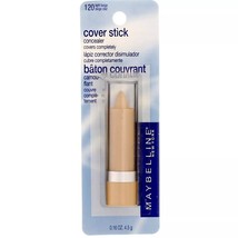 Maybelline Cover Stick Corrector Concealer, Light Beige 120, 0.16 oz - $11.38