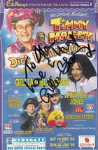 Gillian Blakeney with Timmy Mallett Dick Whittington Hand Signed Theatre Flyer - £7.02 GBP