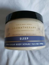 Bath &amp; Body Works Aromatherapy Sleep Chamomile Bergamot Shea Sugar Body ... - £15.72 GBP