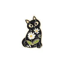 Badge Cartoon Animal Bag Lapel Pin Custom Enamel Pin Forest Garden Fox Cat Bear  - £7.68 GBP+