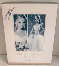 Platinum Label Monique Lhuillier Bride Collectible Doll Blonde - £526.55 GBP
