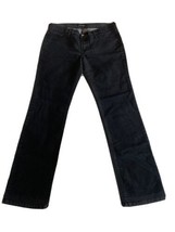 David Kahn Black Denim Jeans Made In USA Size W31 X L32 Cut 1682 Style 3703 - $23.74