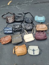 Lot Of 14 Purses-handbags- Shoulder Straps 4 Liz  Claiborne and 2 Aigner... - £69.51 GBP