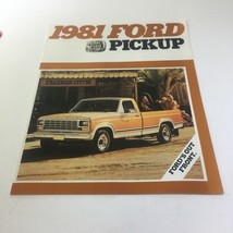 1981 Ford Pickup New 4.2L (255) V-8 Truck Engine 6-Cylinder Car Sale Brochure - £6.19 GBP