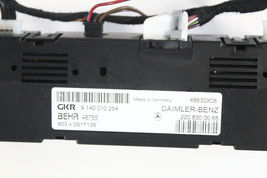 2000-2006 MERCEDES BENZ W215 CL500 W220 S430 S500 CLIMATE CONTROL MODULE P273 image 8