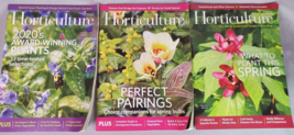 Horticulture: The Art &amp; Science of Smart Gardening Lot of 3 Issues from 2020 - £11.64 GBP