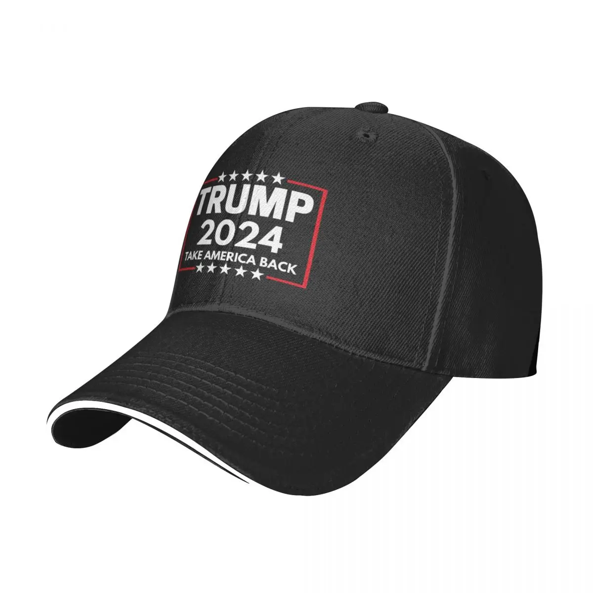 Trump 2024 Baseball Cap Take America Back y2k Funny Men Women Trucker Hat Print - £14.15 GBP