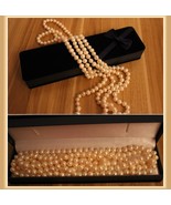 Endless Strand Opulent White Cultured Round 7-8m Freshwater Pearl Necklace - £7.97 GBP