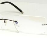 SELECTRA SEL5596 col. 1 PLUM UNIQUE EYEGLASSES GLASSES RIMLESS METAL 52-... - $68.40
